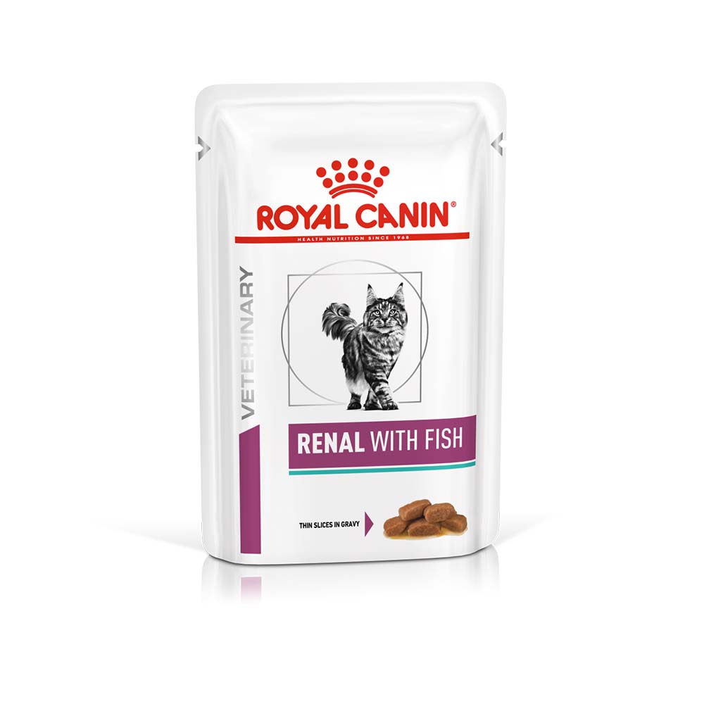 OUTLET - Royal Canin Renal Kat - pouches (gravy) 12x85g - vis