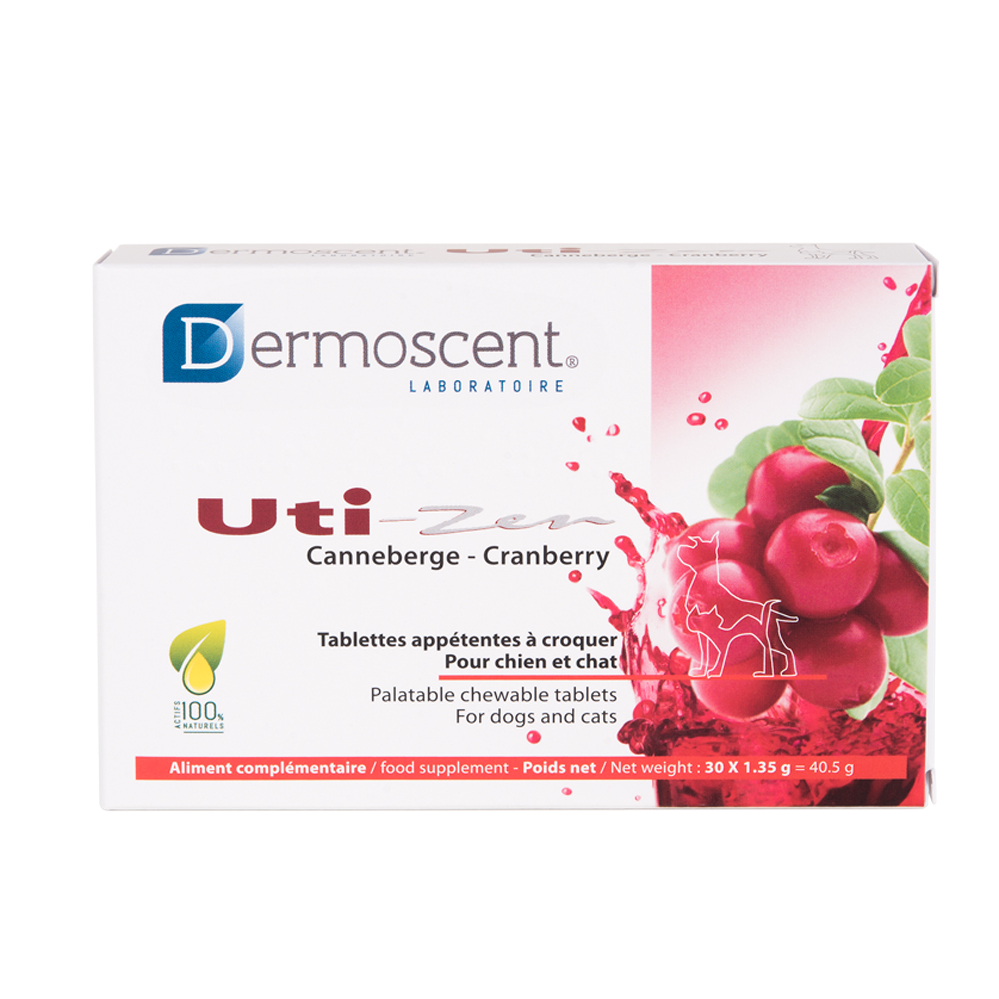 Dermoscent Uti-Zen Cranberry - 30 tabletten