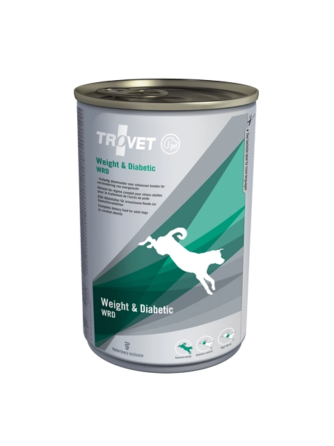 Trovet Weight & Diabetic WRD Hond - blik 6x400g