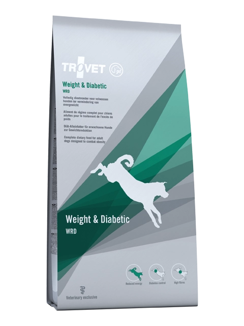 Trovet Weight & Diabetic WRD Hond - 3kg