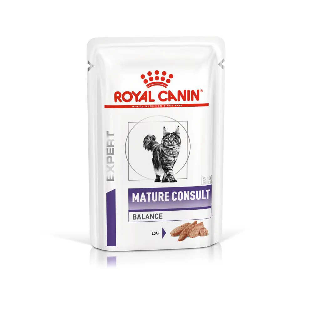Royal Canin Mature Consult Balance Kat - pouches 12x85g