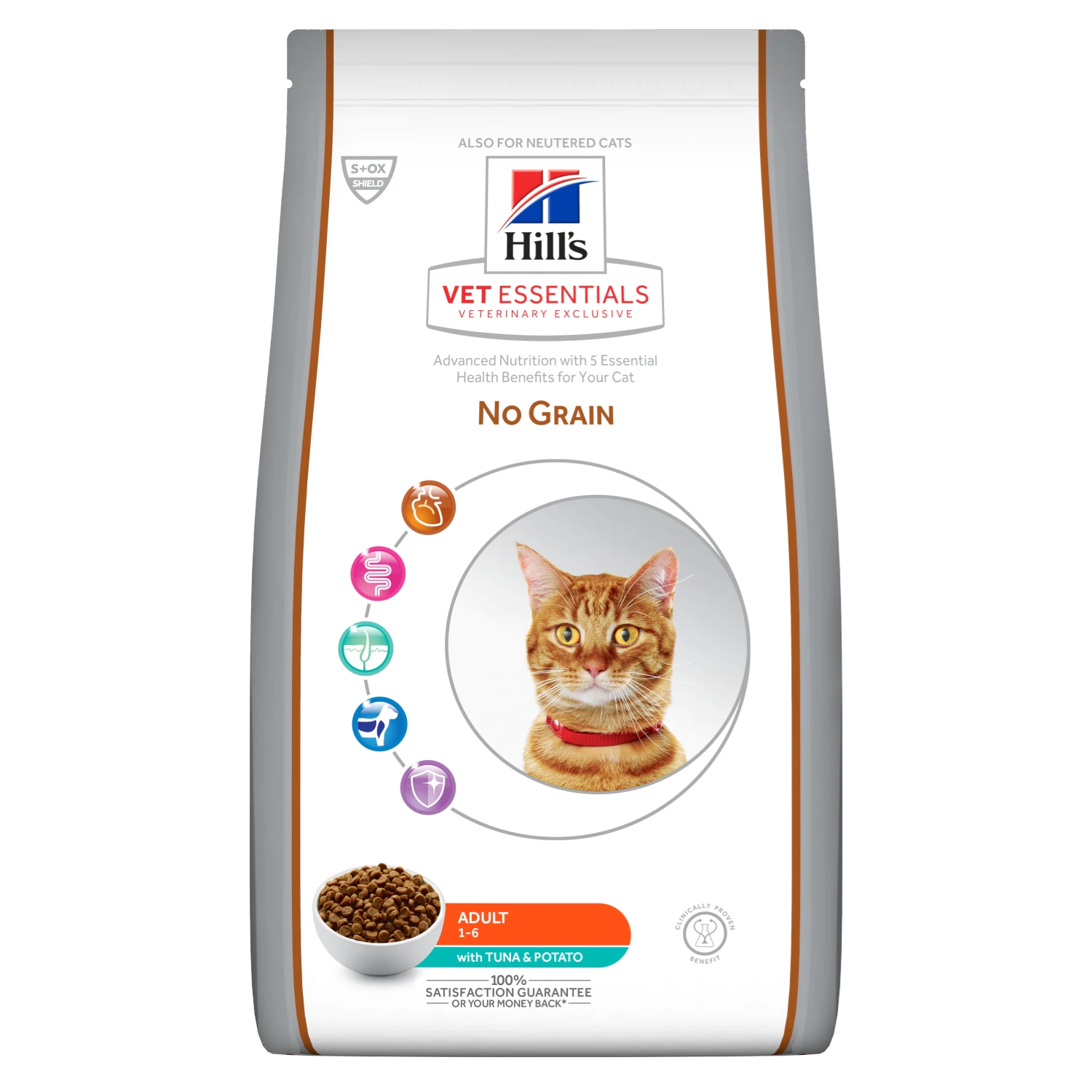 Hill's Vet Essentials No Grain Adult Kat - 8kg