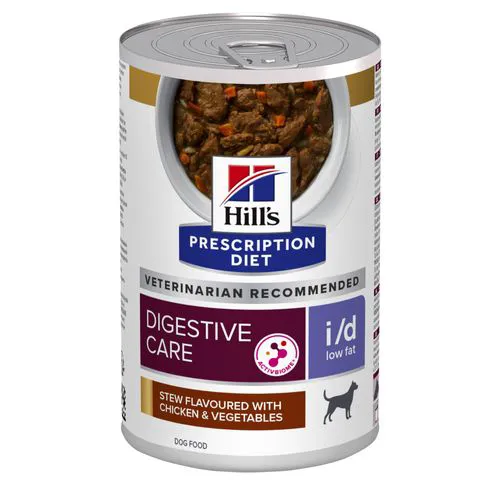 Hill's Prescription Diet Digestive Care i/d Low Fat Stoofpotje Hond - blik 24x156g