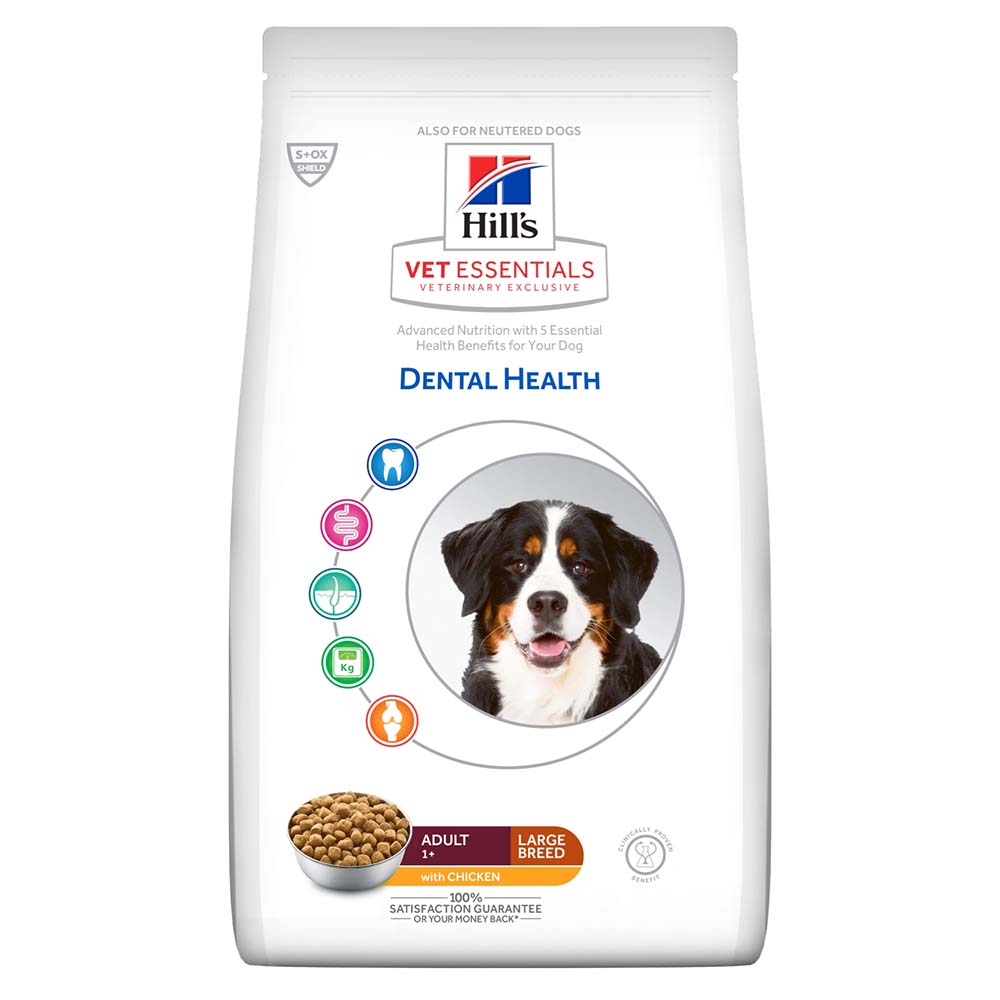 Hill's Vet Essentials Dental Health Adult Large Hond - 13kg