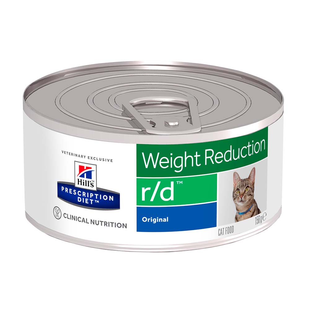 Hill's Prescription Diet Weight Reduction r/d Kat - blik 24x156g