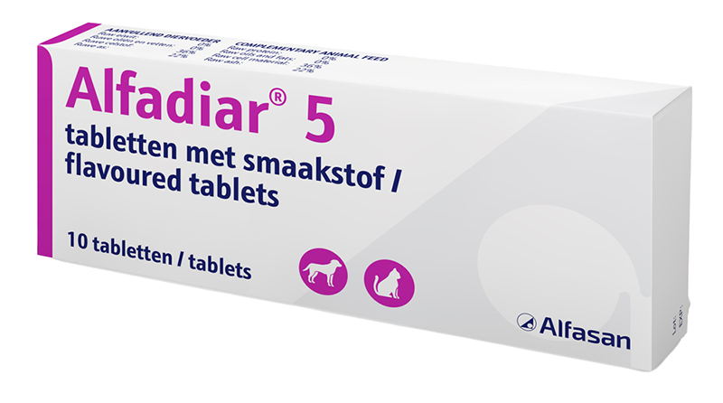 Alfadiar 5 - Alfasan - 10 tabletten