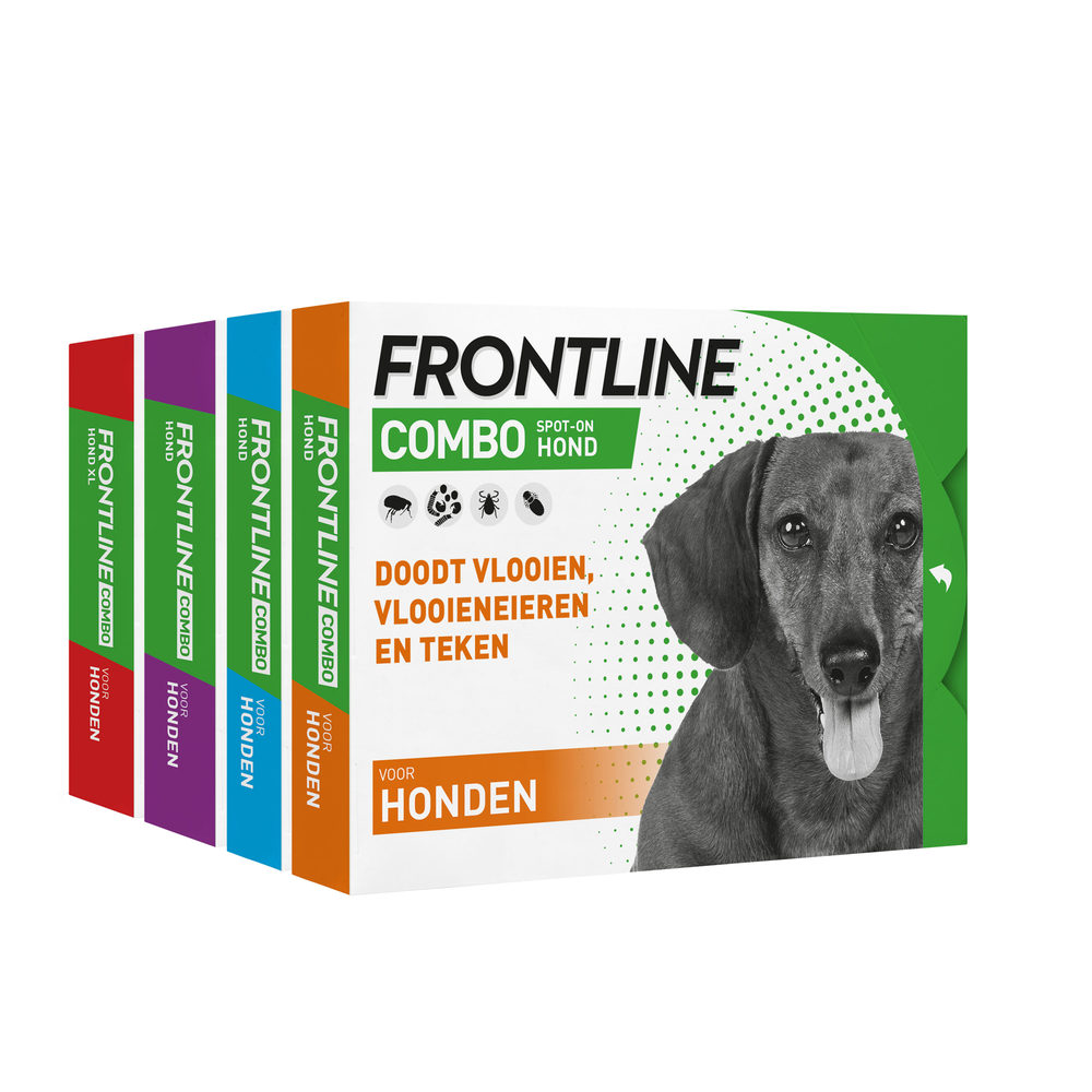 Frontline Combo Spot On Hond - 20 tot 40 kg - 3 pipetten