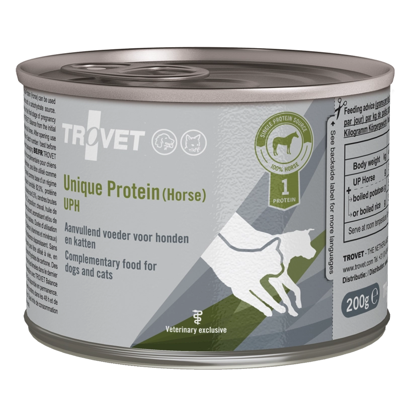 Trovet Unique Protein UPH Hond/Kat - blik 6x200g