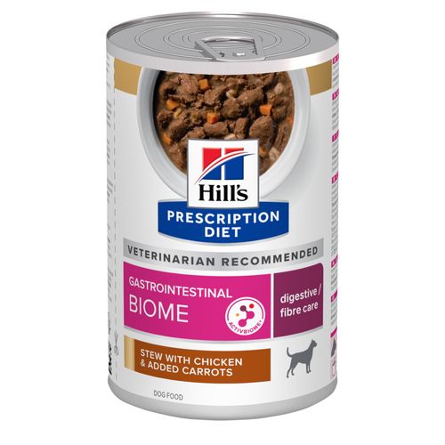 Hill's Prescription Diet Gastrointestinal Biome Stoofpotje Hond - blik 12x354g