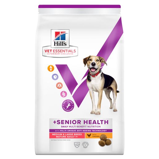 Hill's Vet Essentials Senior Health Medium & Large Hond - 2kg