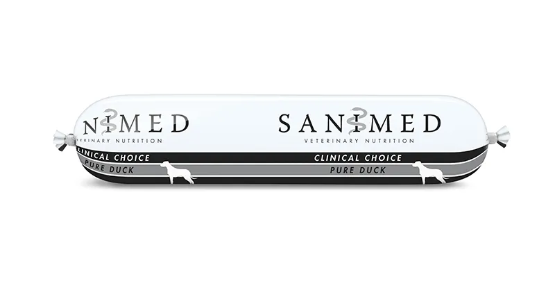 Sanimed Clinical Choice Pure Duck Hond - worst 400g