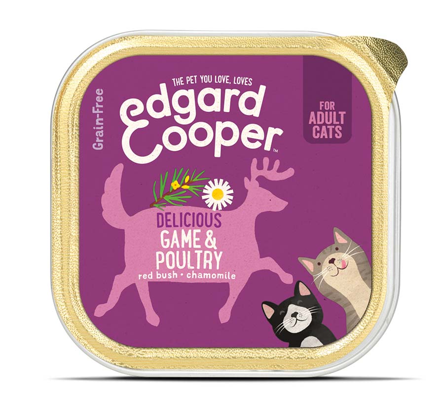 Edgard & Cooper Adult Wild & Gevogelte Kat - kuipje 85g