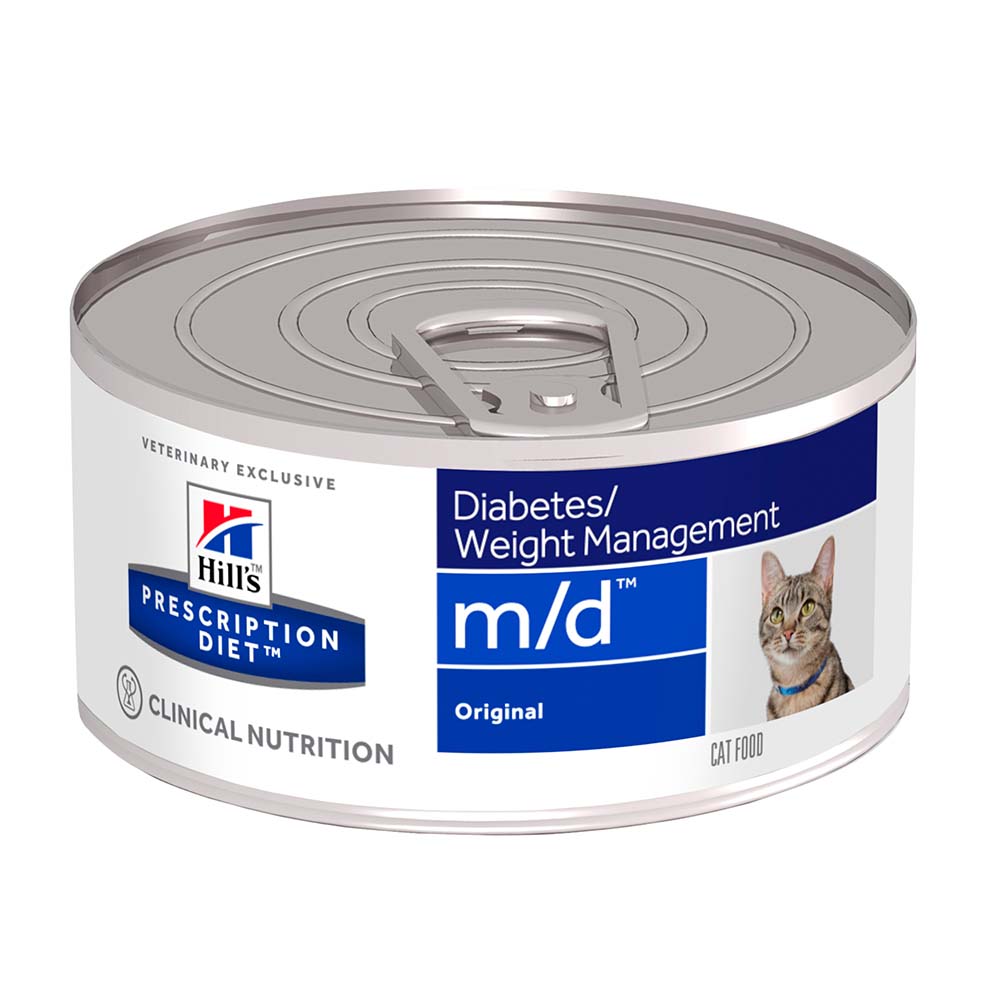 Hill's Prescription Diet Diabetes/Weight Management m/d Kat - blik 24x156g