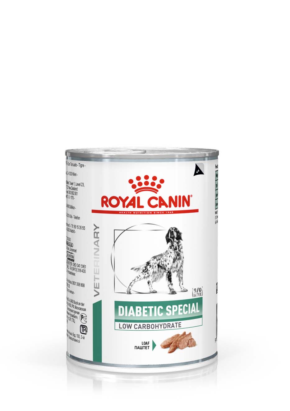 Royal Canin Diabetic Special Low Carbohydrate Hond - blik 12x410g