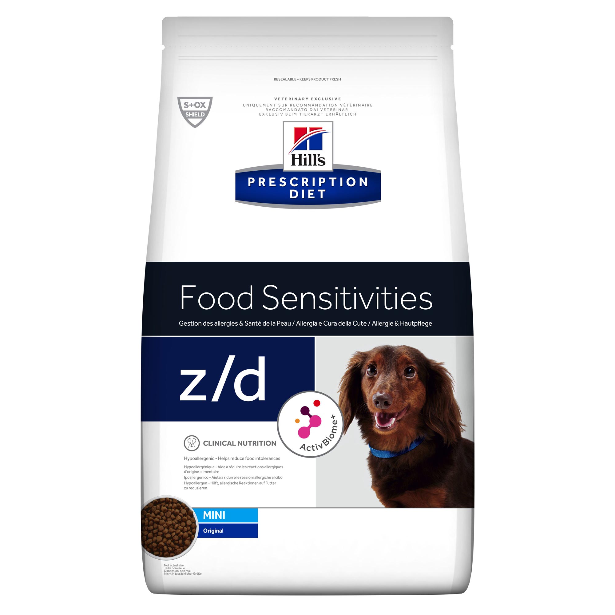 Hill's hond Food Sensitivities Mini | z/d