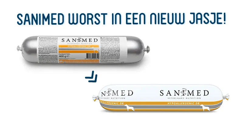 Sanimed Hypoallergenic DR Hond - worst 400g