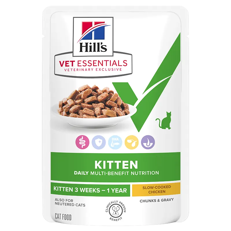 Hill's Vet Essentials Kitten Kat - pouches