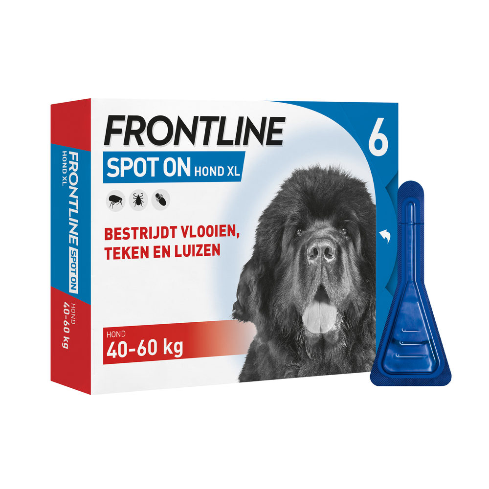Frontline Spot On Hond - 40 tot 60 kg - 6 pipetten