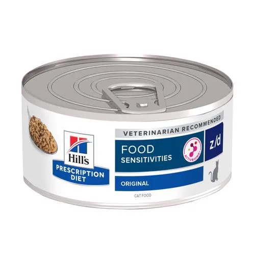 Hill's Prescription Diet Food Sensitivities z/d Kat - blik 24x156g