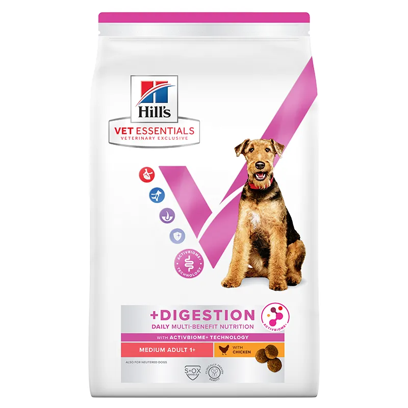 Hill's Vet Essentials Digestion Medium Hond - 2kg