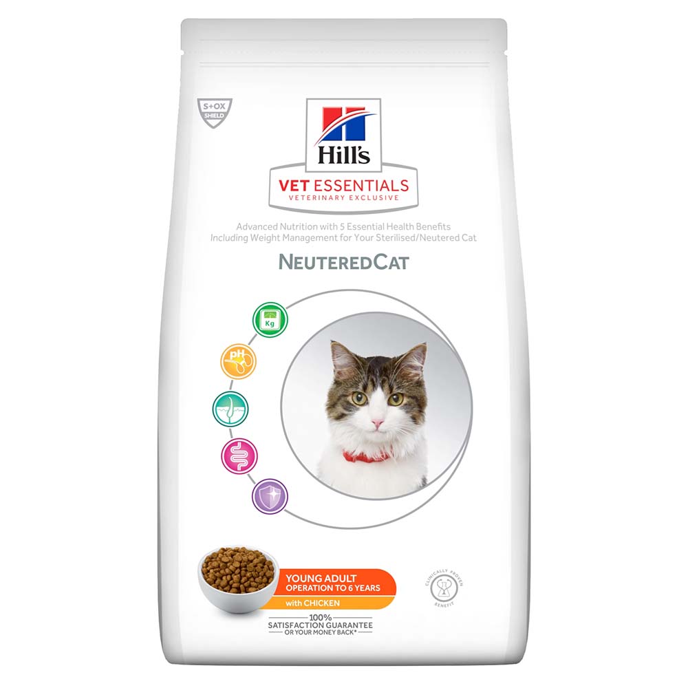 Hill's Vet Essentials NeuteredCat Young Adult Kat - 2,5kg