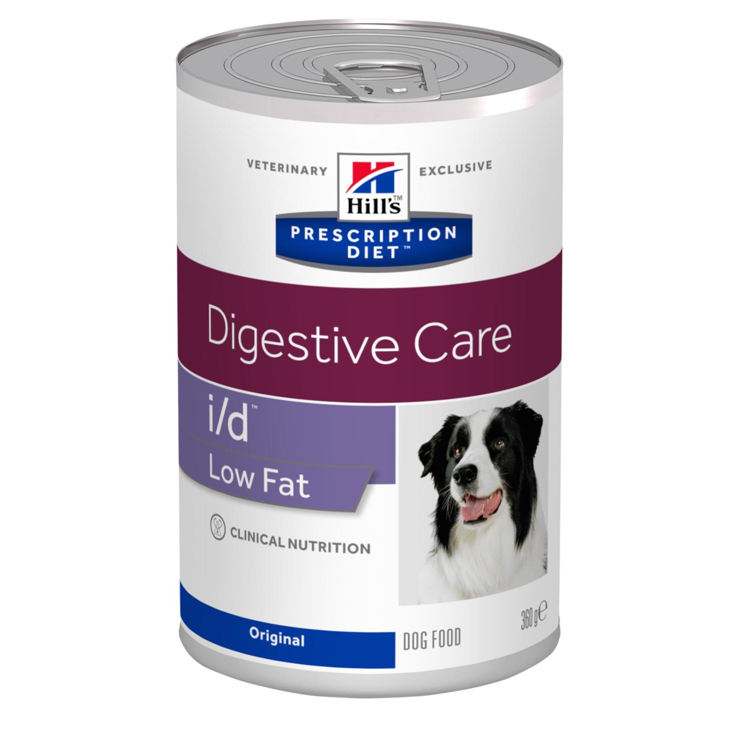 Hill's Prescription Diet Digestive Care i/d Low Fat Hond - blik 12x360g