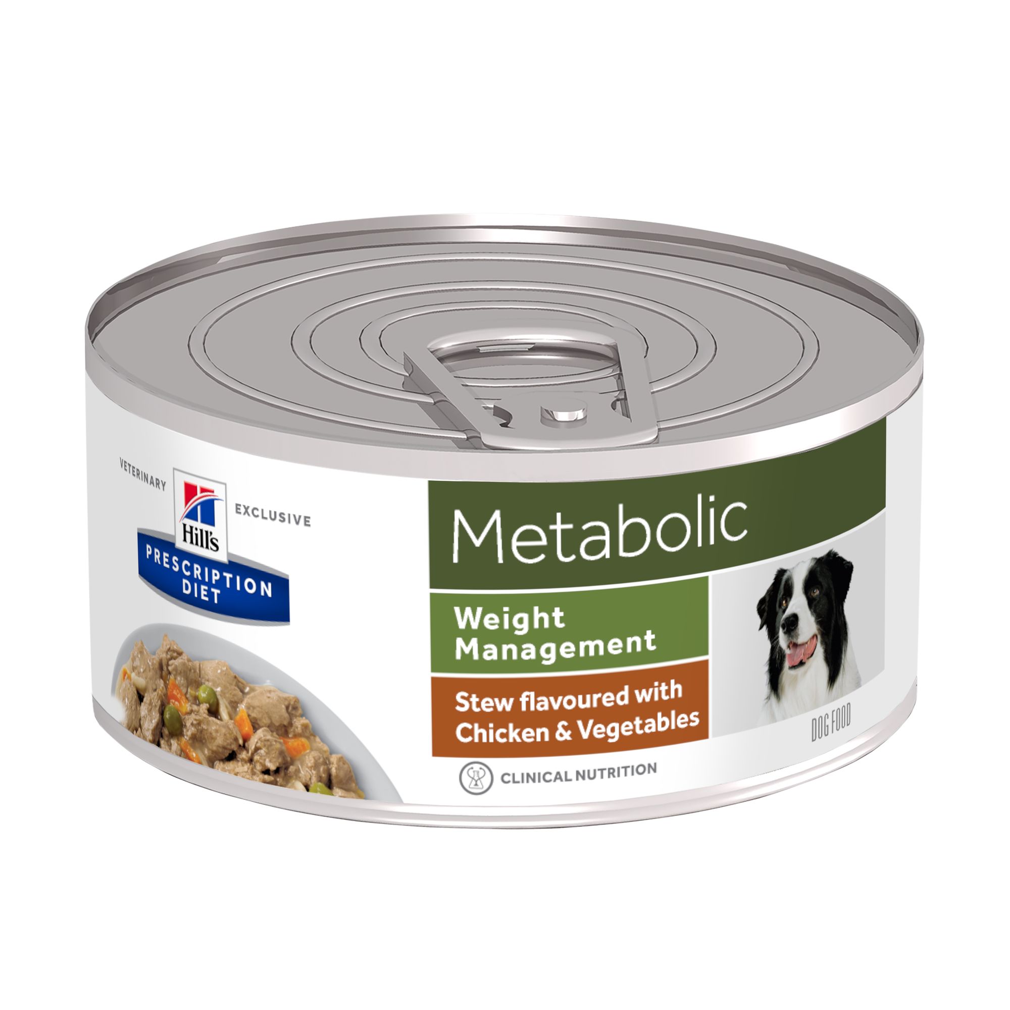 Hill's Prescription Diet Metabolic Weight Management Stoofpotje Hond - blik 24x156g