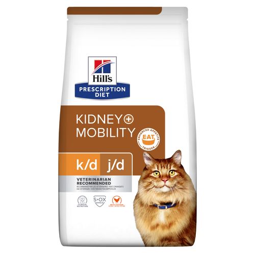 Hill's Prescription Diet Kidney Mobility k/d j/d Kat - 1,5kg