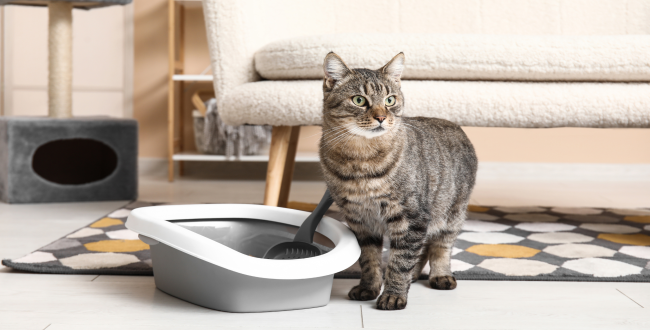 Mijn kat plast in huis, wat nu?